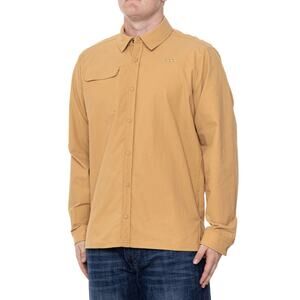 POC Men's Rouse Long Sleeve Snap Front Biking Shirt Aragonite Brown NWT - Size M